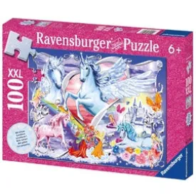 100 pc Glitter Puzzle - Horse Dream