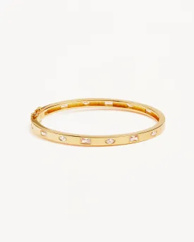 18k Gold Vermeil Magic of You Hinged Bracelet