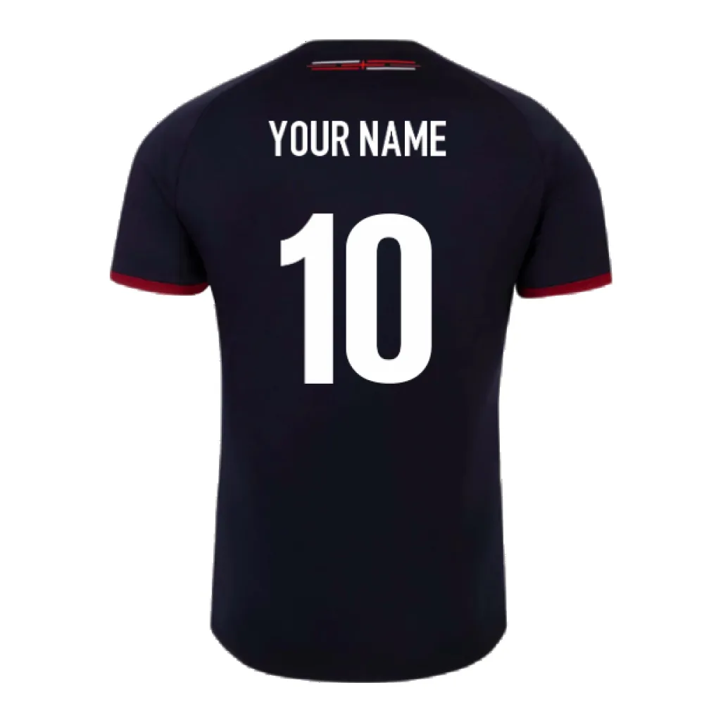 2023-2024 England Rugby Alternate Replica Jersey (Your Name)