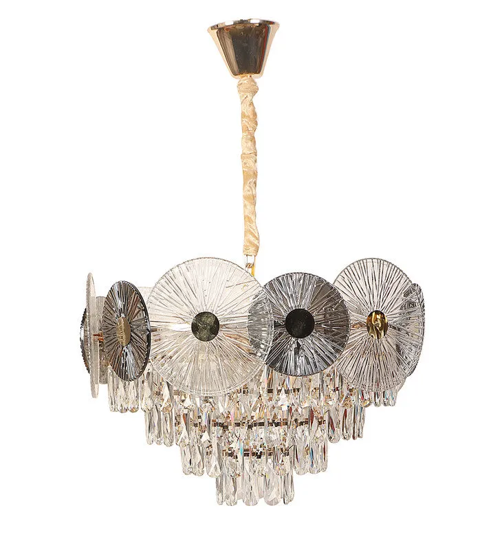 218D-570Mm Eliante Gold Crystal Chandeliers  - Without Bulb Cw   Ww   Nw