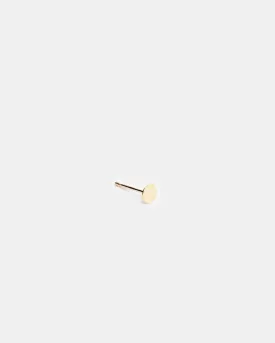4mm Sequin Stud in 14K Gold