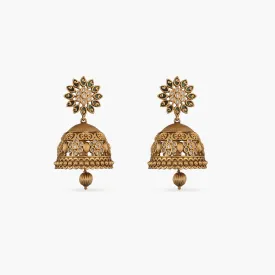 Aarthy Antique Jhumka Earrings