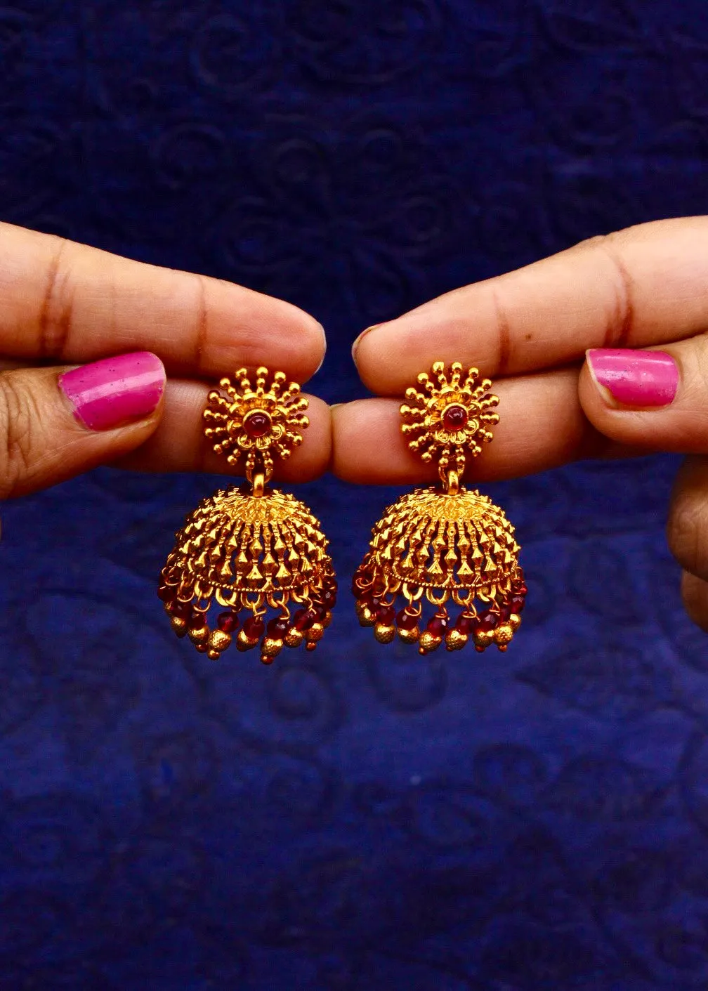 APPEALING MATTE JHUMKI