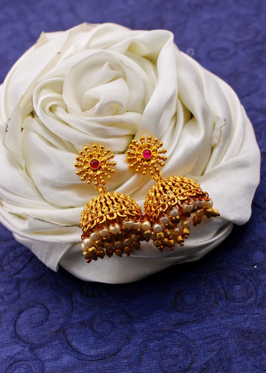 APPEALING MATTE JHUMKI