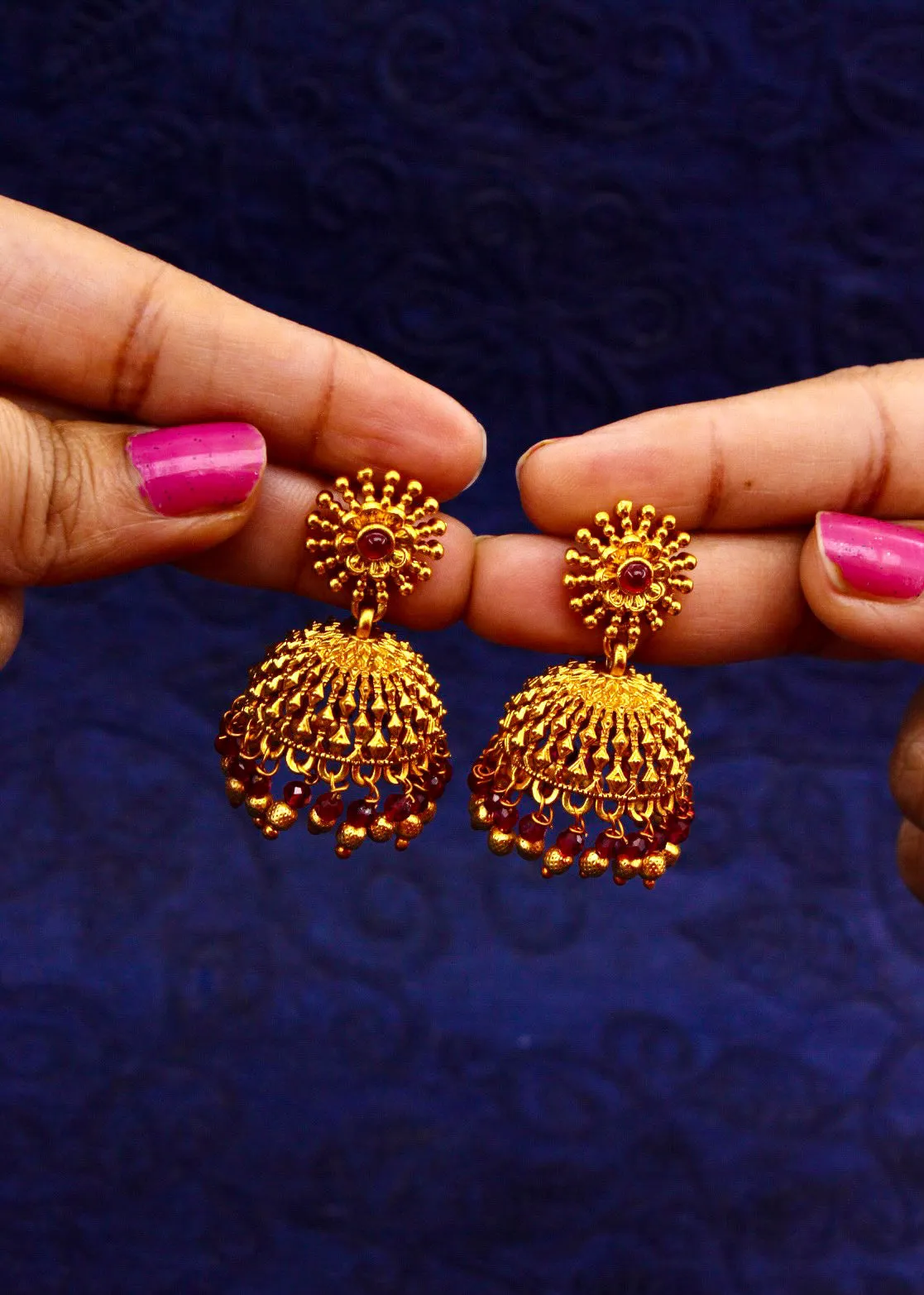 APPEALING MATTE JHUMKI