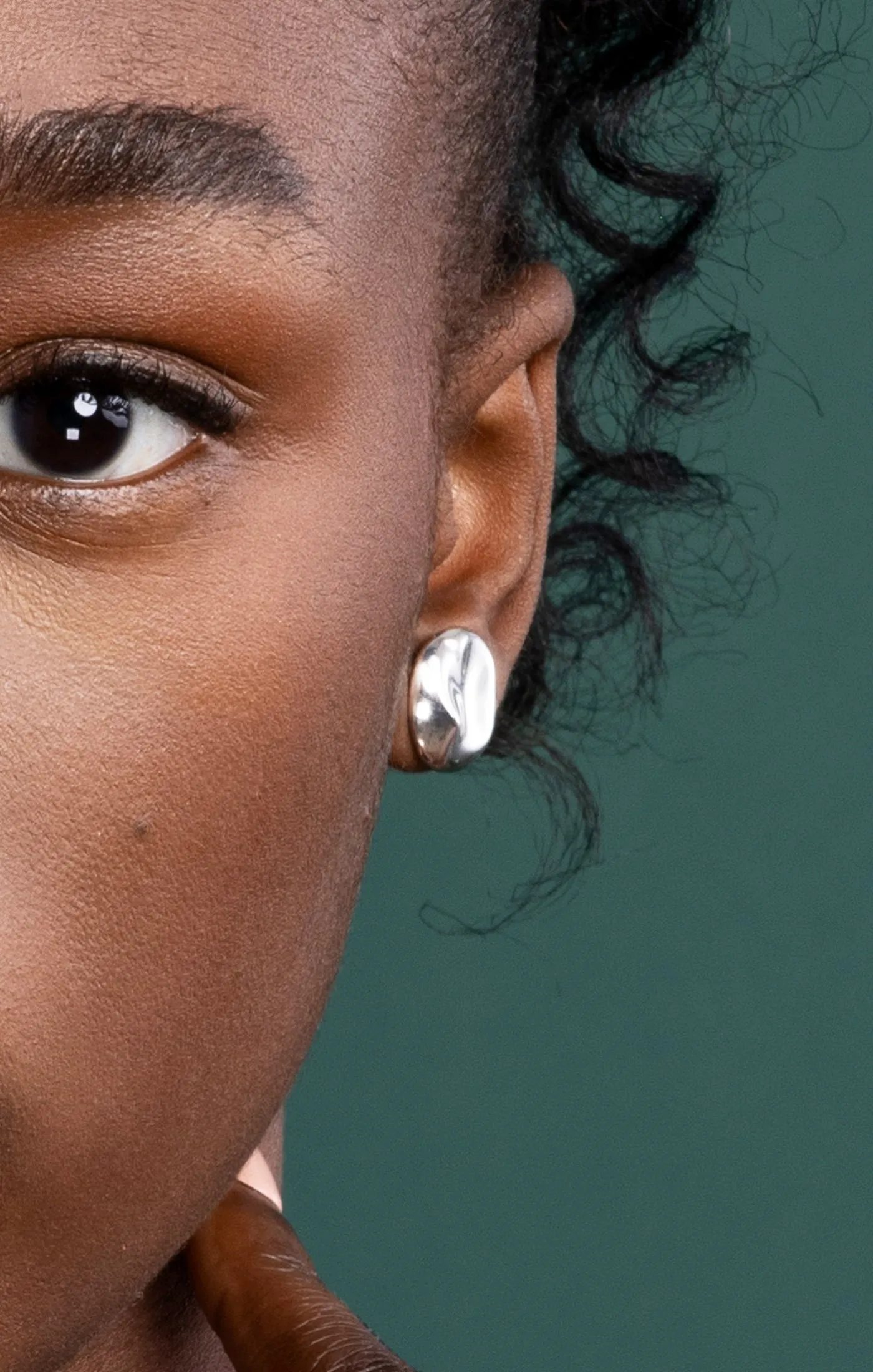 Elegant Bahari Stud Earrings with Intricate Design