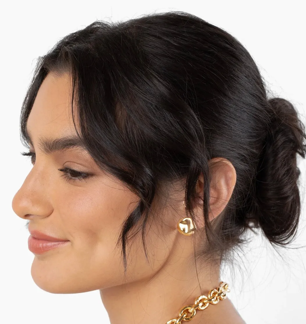 Elegant Bahari Stud Earrings with Intricate Design
