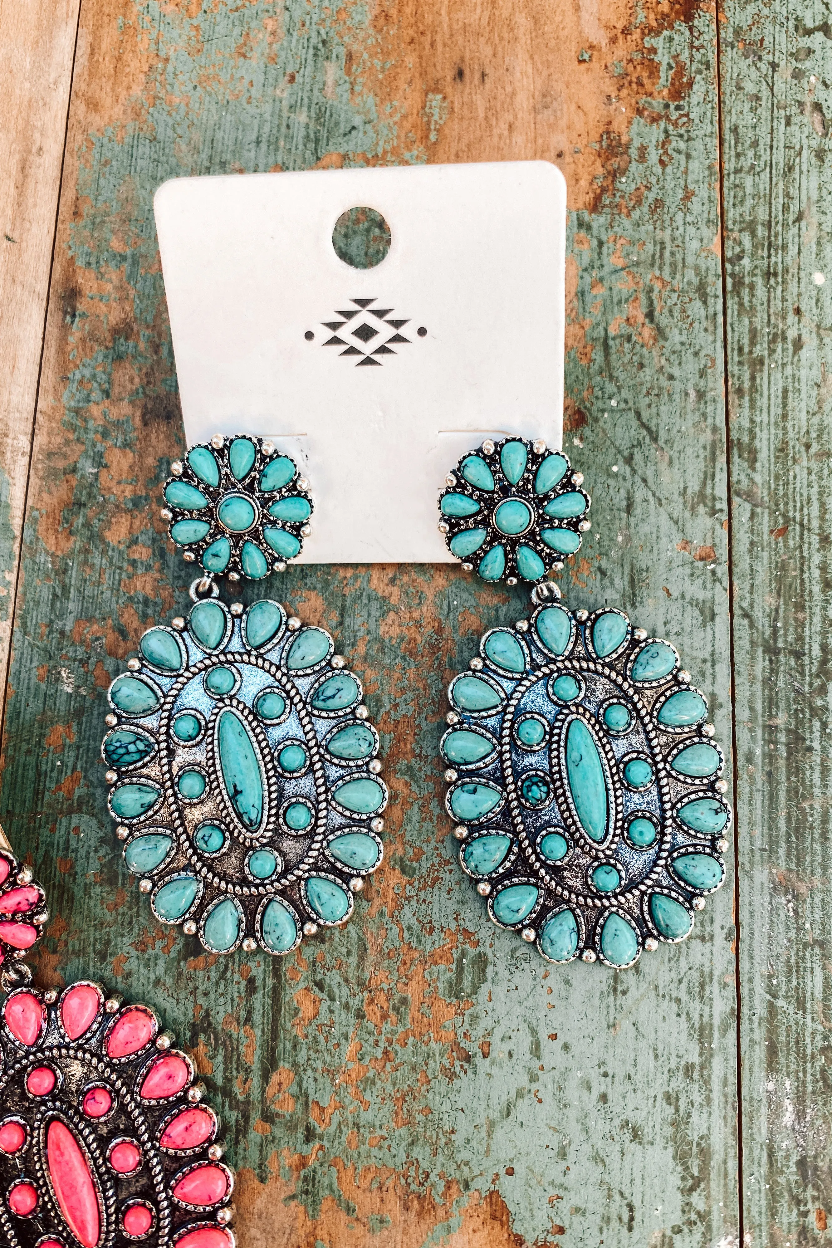 Big Concho Drop Earring | 2 COLORS