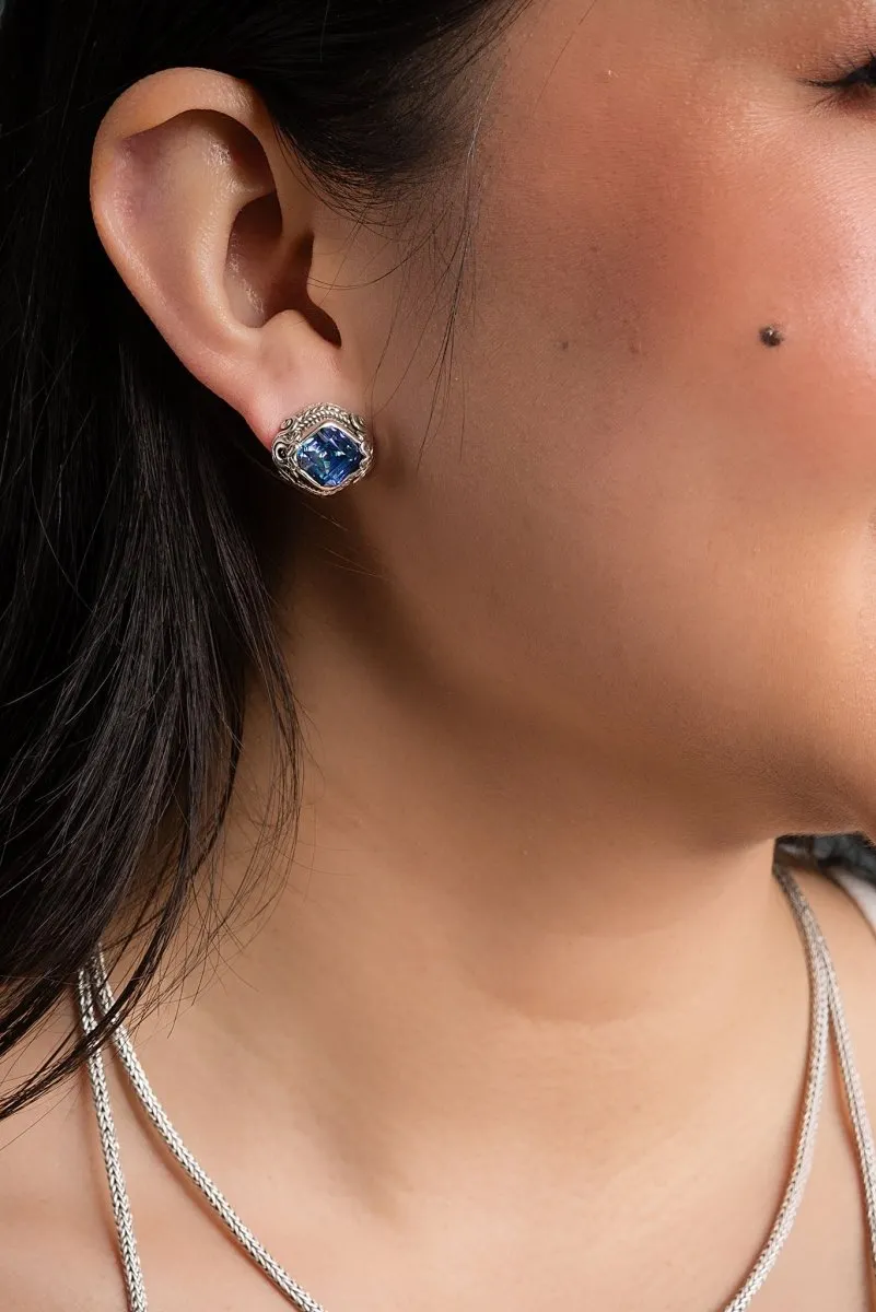 Blooming Joy Earrings™ in Perfect Luck™ Mystic Quartz