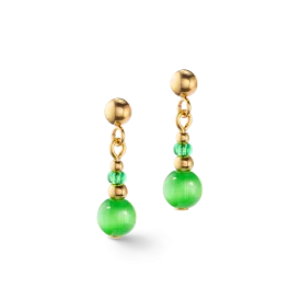 Candy Spheres earrings green