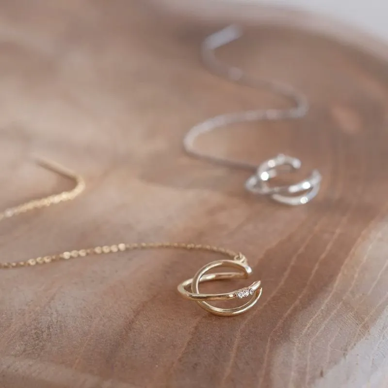 Chain Crawler Earring Cuff