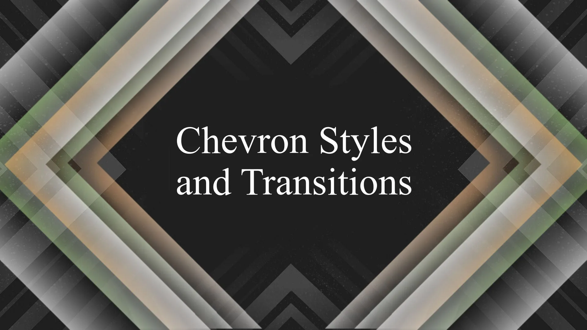 Chevron Styles and Transitions for Photopia