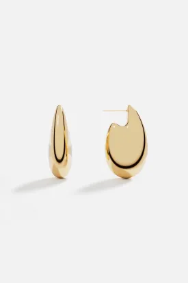 Chunky Oval Earrings