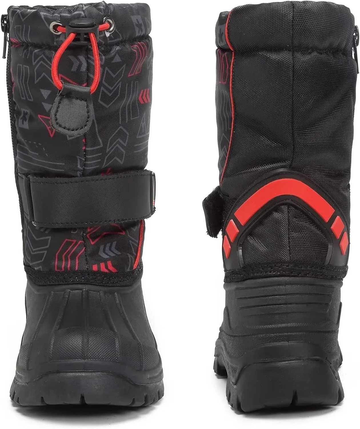 CIOR Kids Snow Boots for Boys Girls Toddler Winter Outdoor Boots Waterproof with Fur Lined(Toddler/Little Kids/Big Kid)