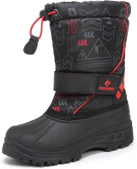 CIOR Kids Snow Boots for Boys Girls Toddler Winter Outdoor Boots Waterproof with Fur Lined(Toddler/Little Kids/Big Kid)