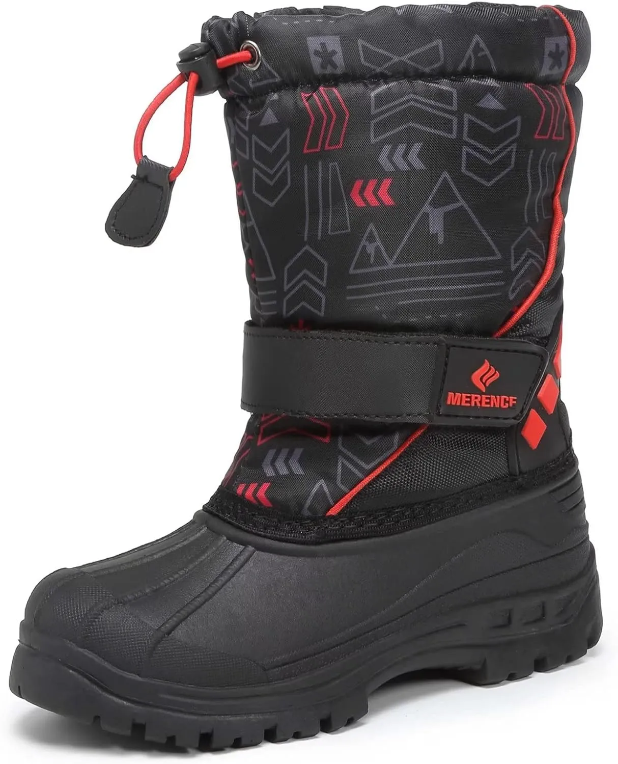 CIOR Kids Snow Boots for Boys Girls Toddler Winter Outdoor Boots Waterproof with Fur Lined(Toddler/Little Kids/Big Kid)