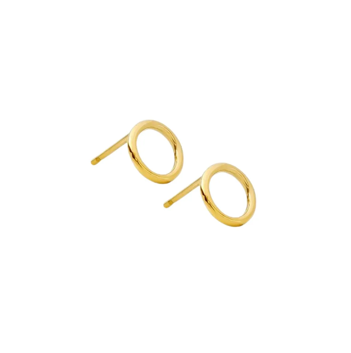 Circle Studs   Ear Jacket