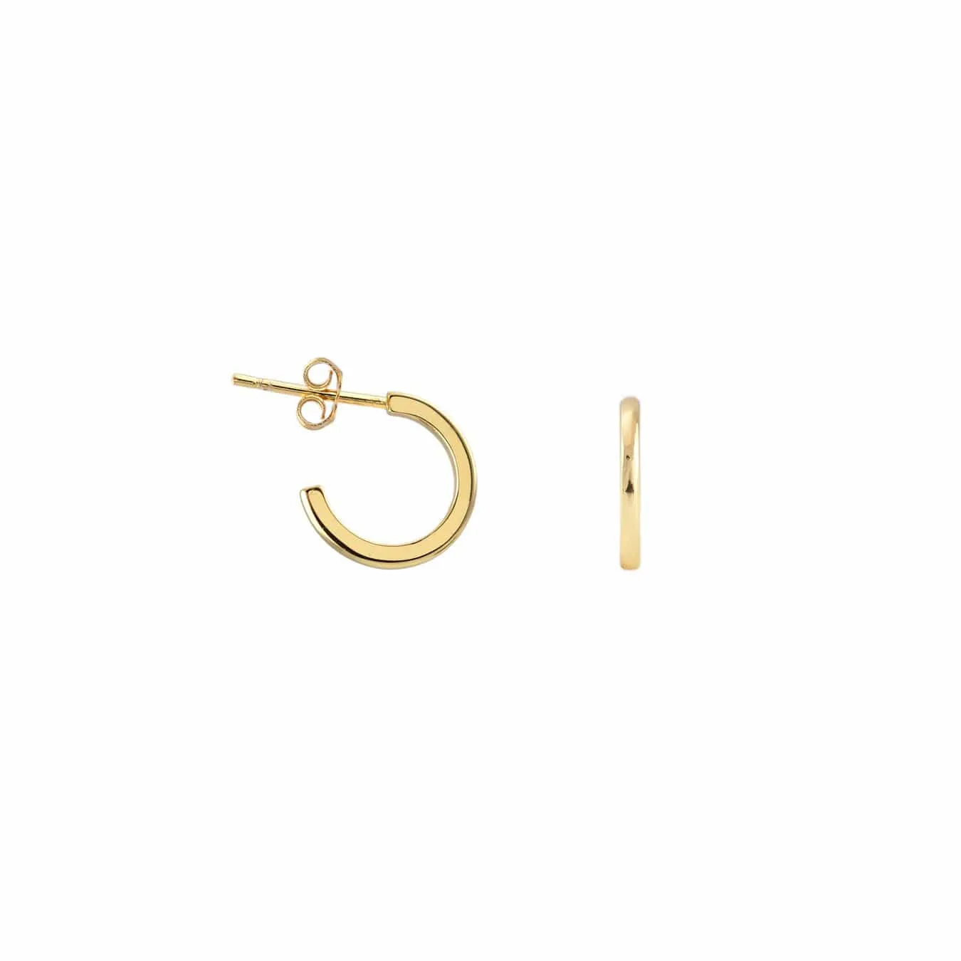 Classic Huggie Hoop Earrings