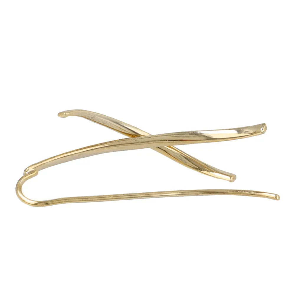 Cross Two Way Climber Earring
