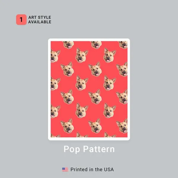 Custom Pet Art Christmas Stockings