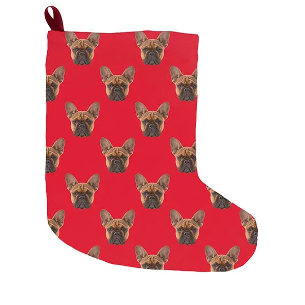 Custom Pet Art Christmas Stockings