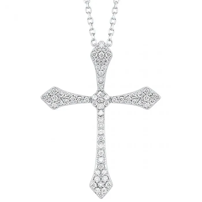 Diamond Cross Pendant - 1/20 ctw.