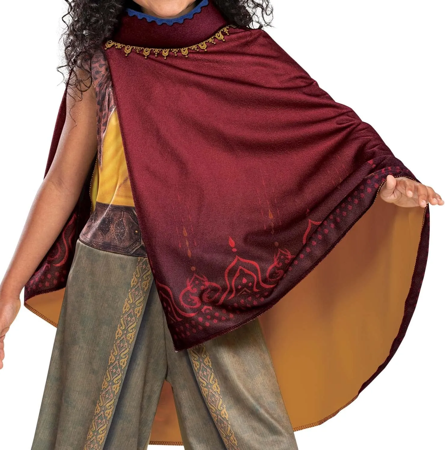 Disguise girls Raya Costume for Girls, Deluxe Official Disney Raya and the Last Dragon Costume