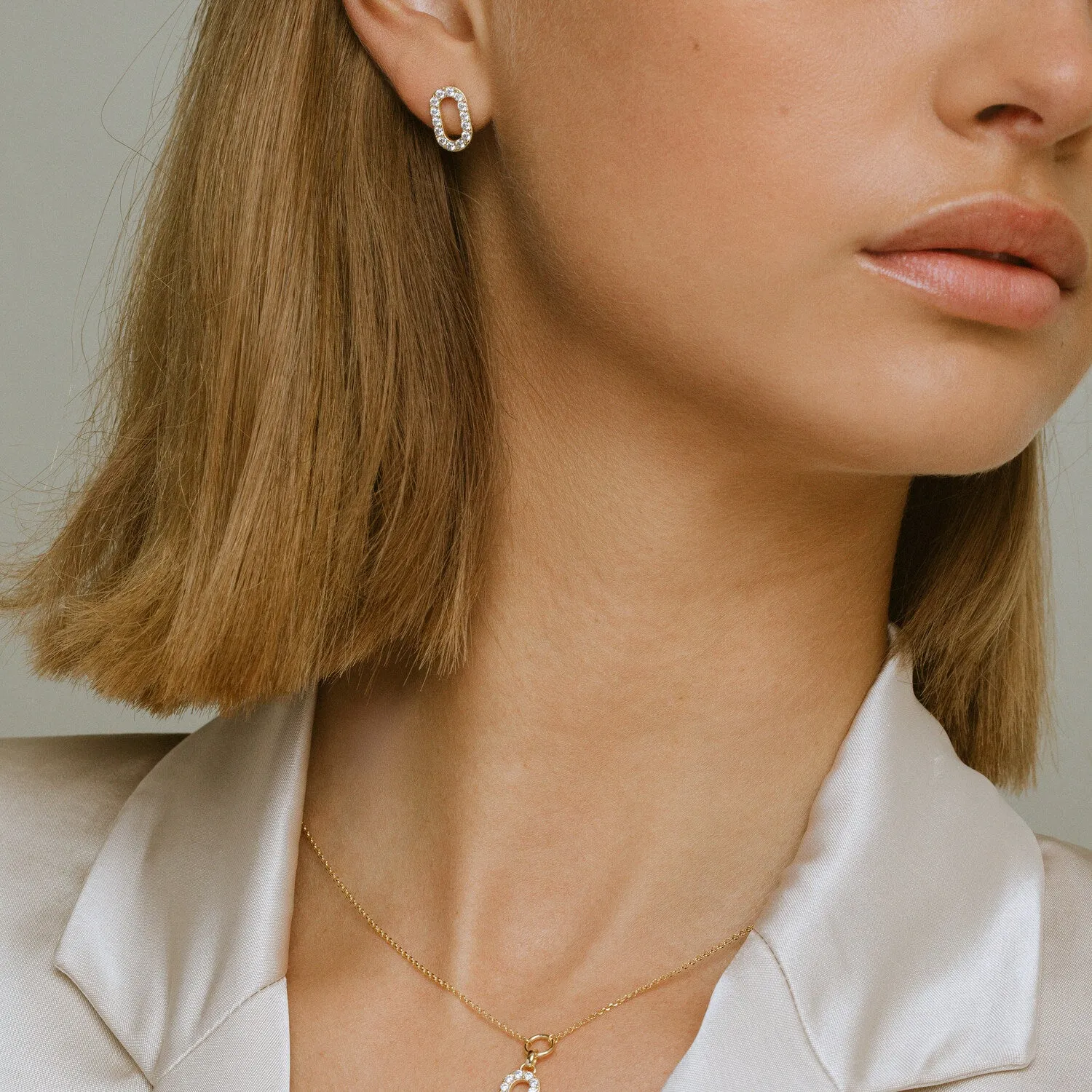 Earrings Capizzi Oval