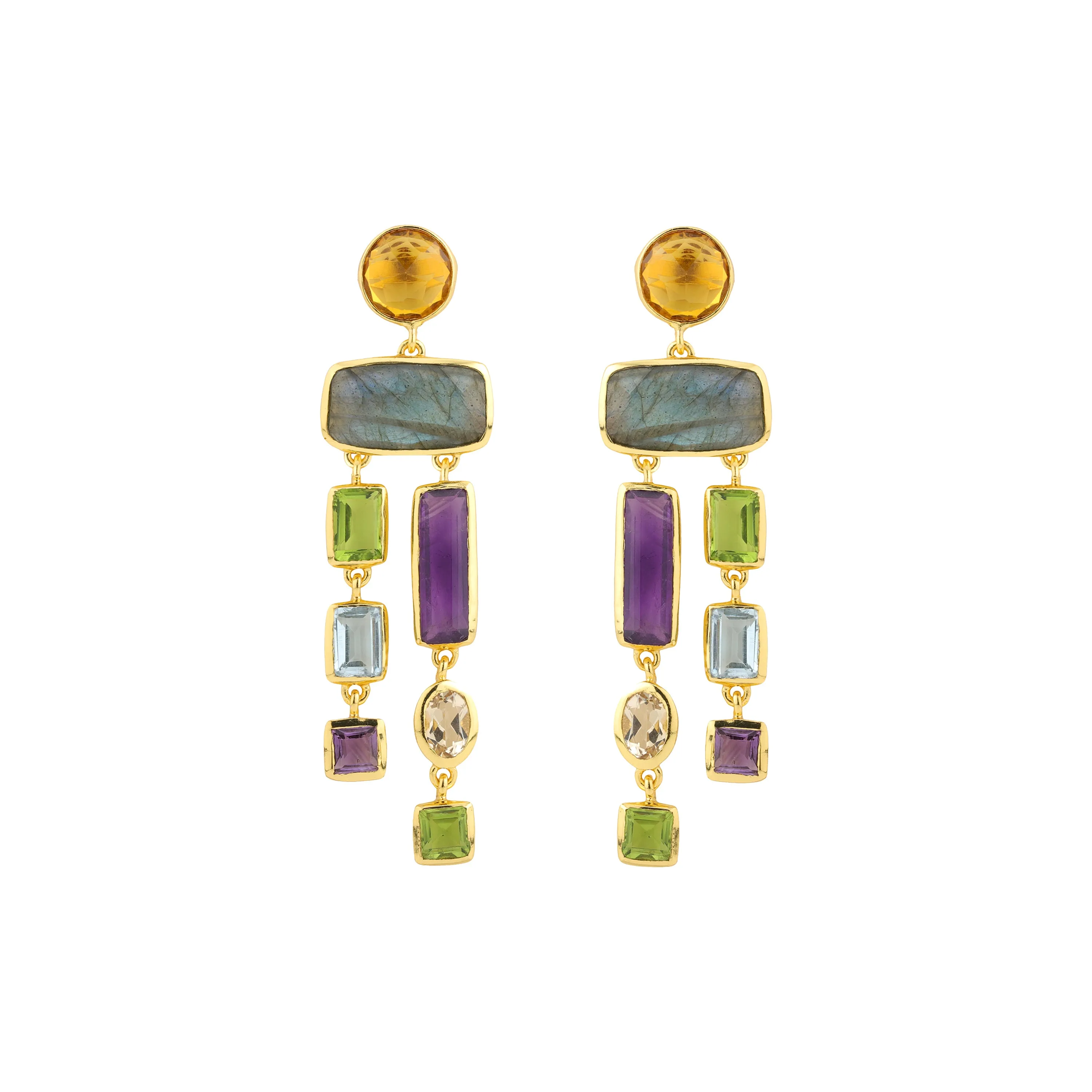 Earrings - Chandelier in Brights
