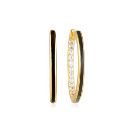 Earrings Ellera Nero
