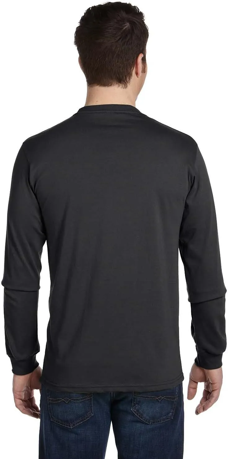 econscious Men's 100% Organic Cotton Long Sleeve Tee
