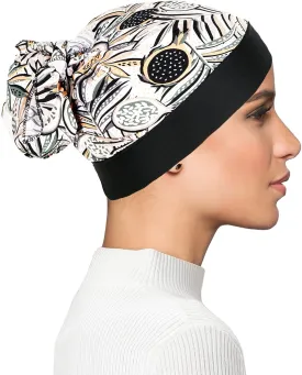 FADACHY Chemo Headwear for Women,Chemo Caps Lightweight for Summer with Head Scarf,Silky Soft Hair Turbans Fashion