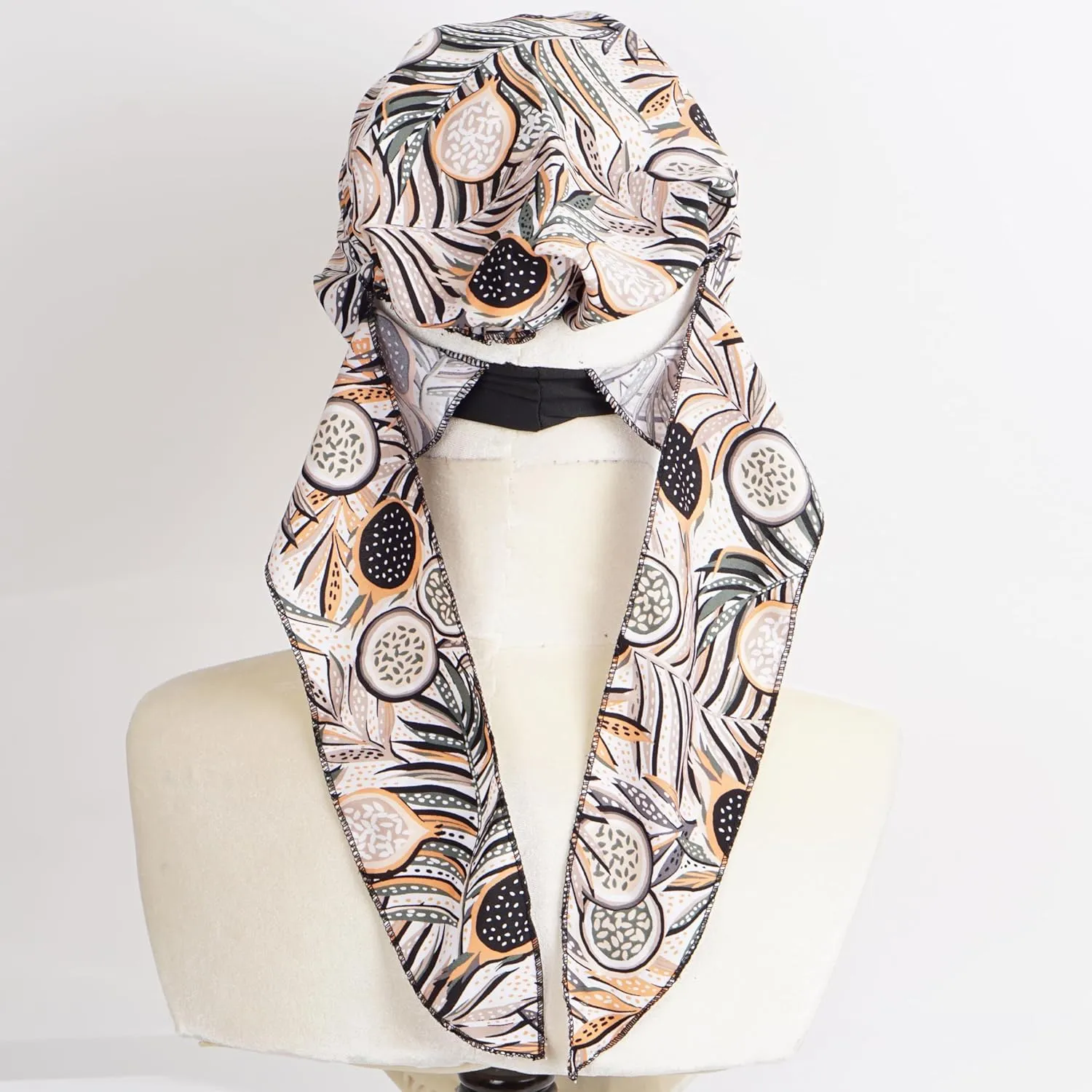 FADACHY Chemo Headwear for Women,Chemo Caps Lightweight for Summer with Head Scarf,Silky Soft Hair Turbans Fashion