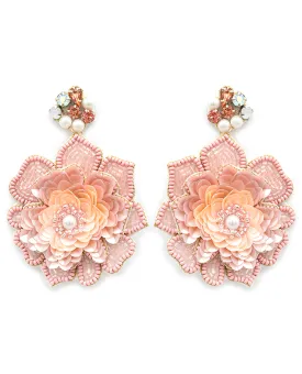 Flower Design Earring