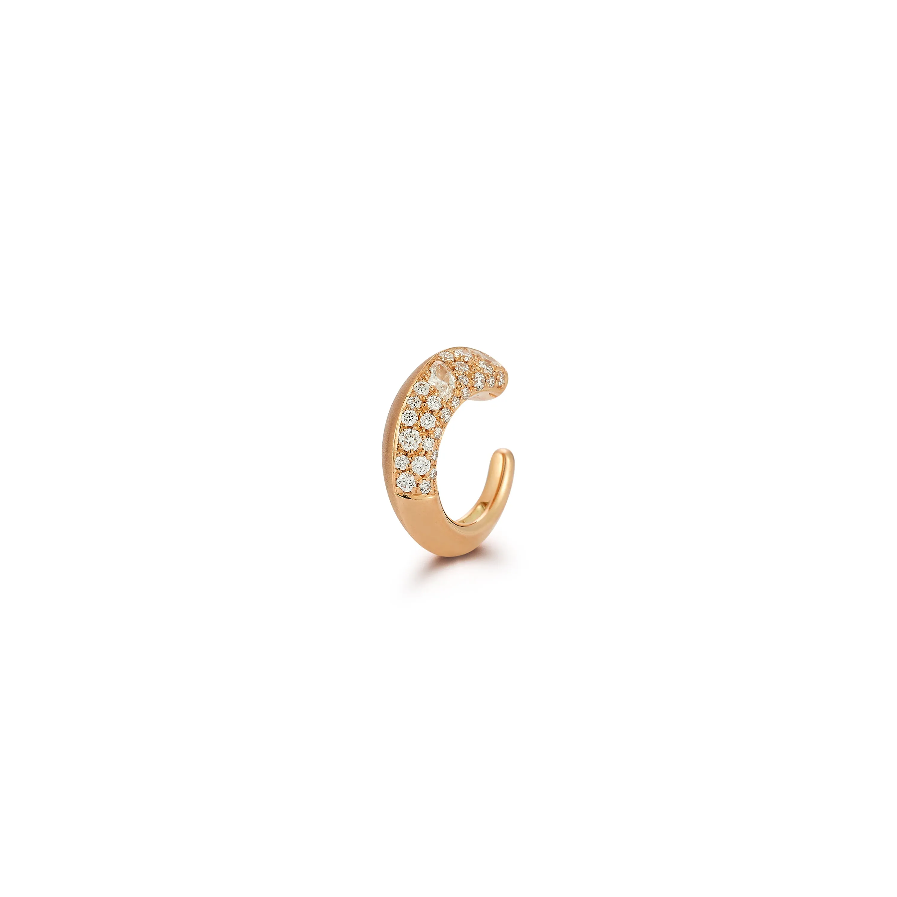 Stylish Frankie Half Diamond Ear Cuff for a Chic Look