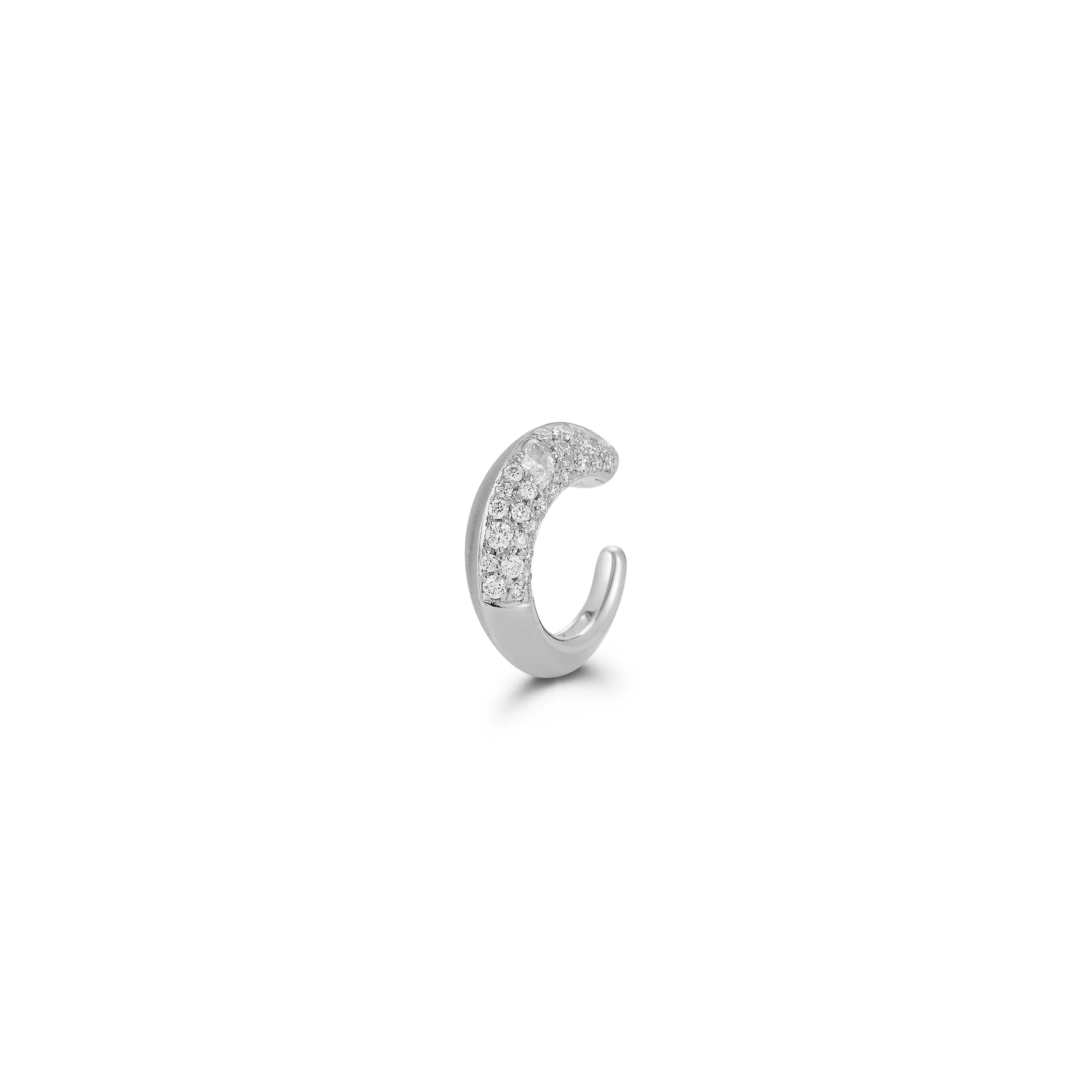 Stylish Frankie Half Diamond Ear Cuff for a Chic Look