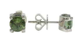 Green Sapphire Earrings