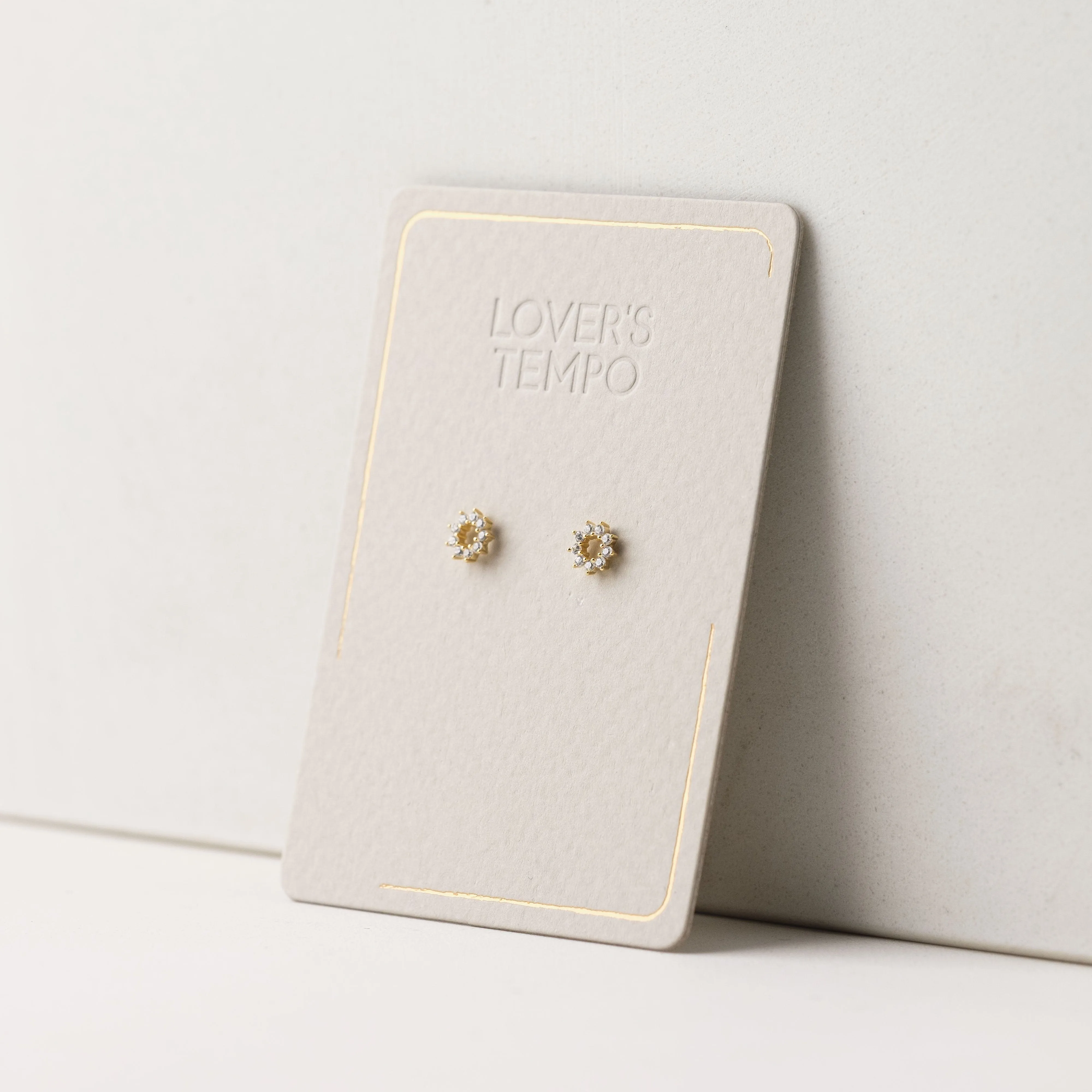 Halo Mini Stud Earrings