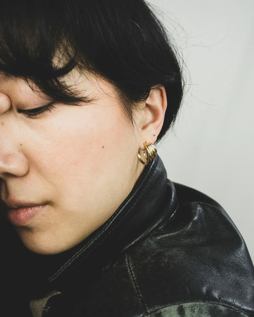 HATTARI Stacket Hoop Earrings
