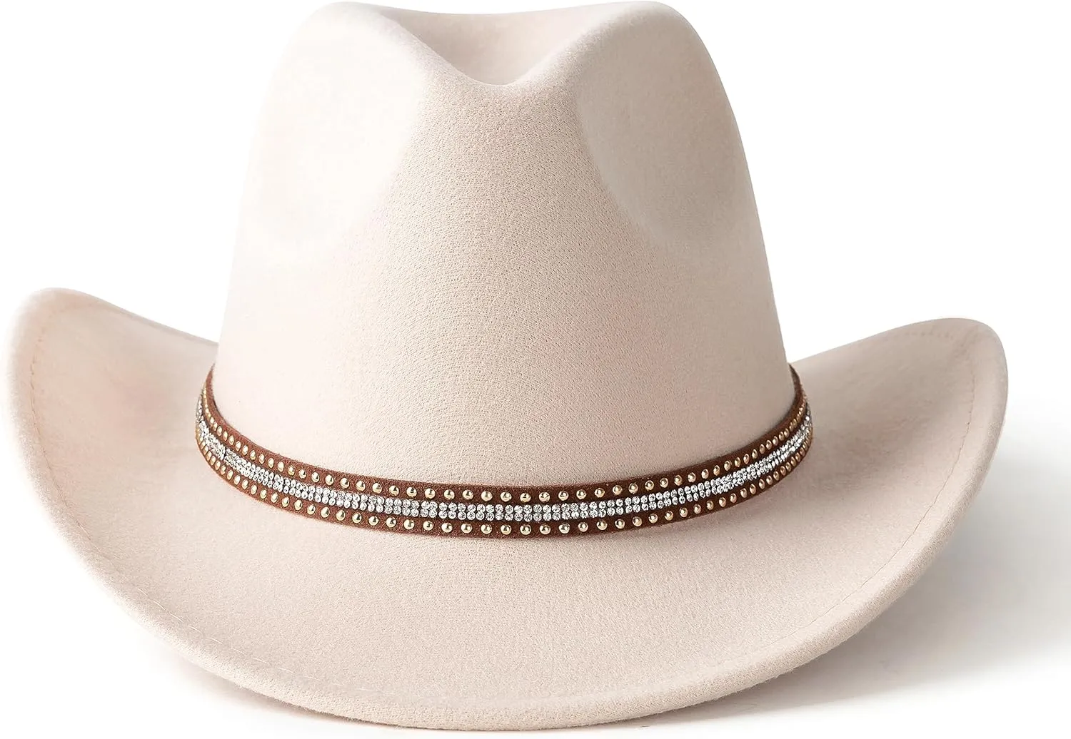 Lisianthus Cowboy Cowgirl Hats for Women & Men Felt Western Outdoor Hat Wide Brim