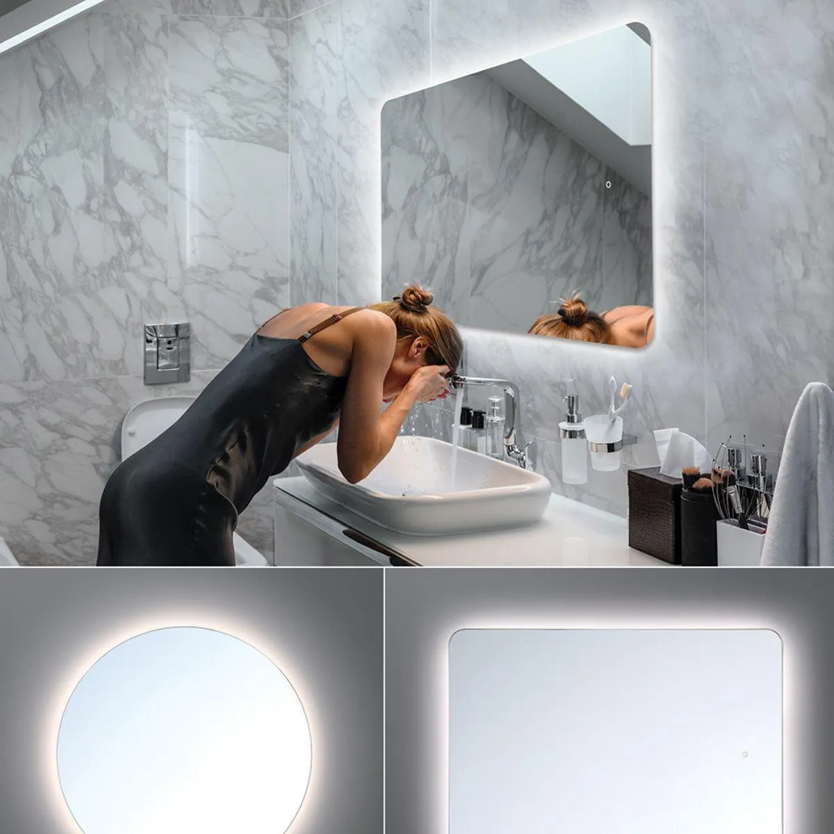 Miir 24 In x 32 In. LED Wall Mirror.