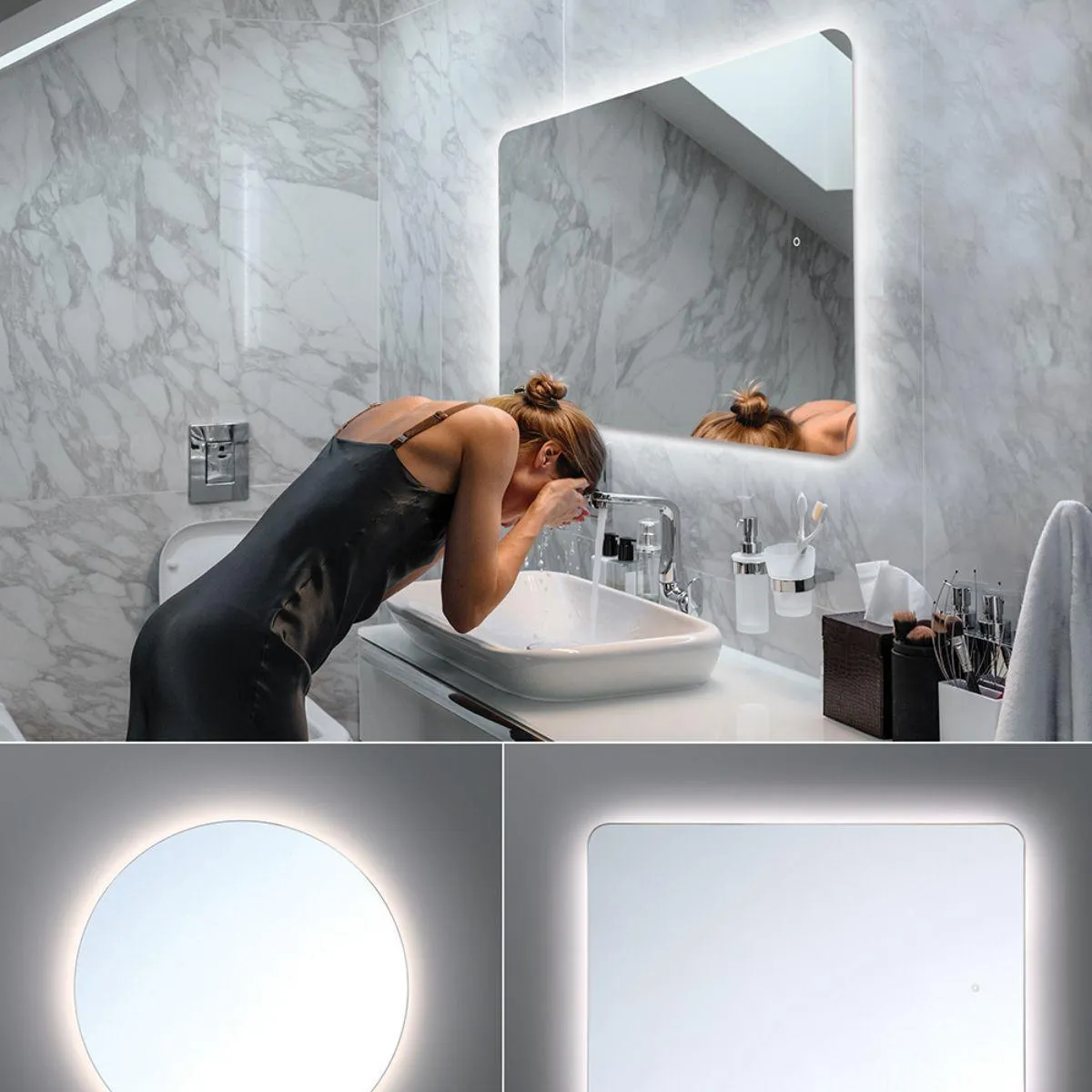 Miir 24 In x 32 In. LED Wall Mirror.