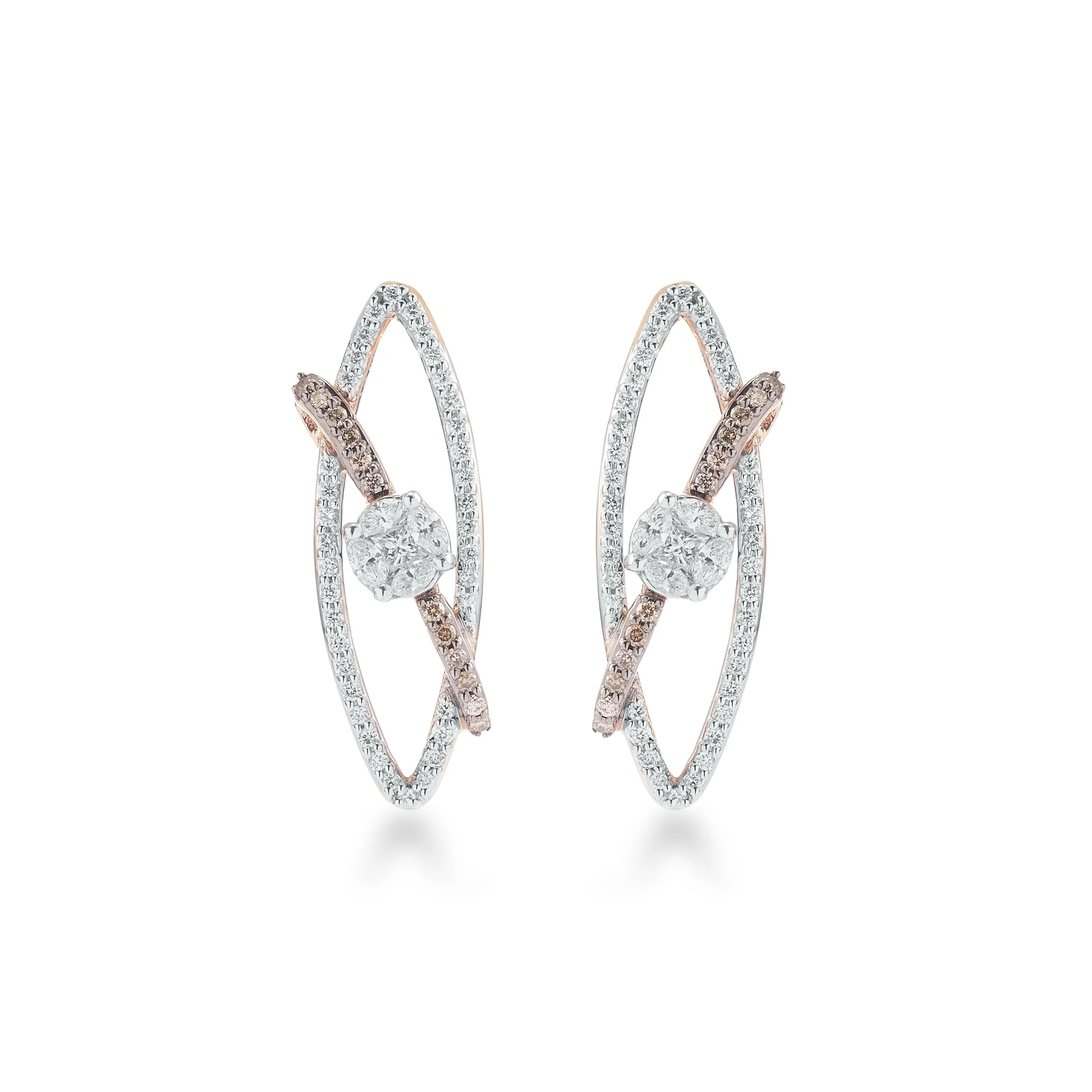 One Milada Diamond Earrings*