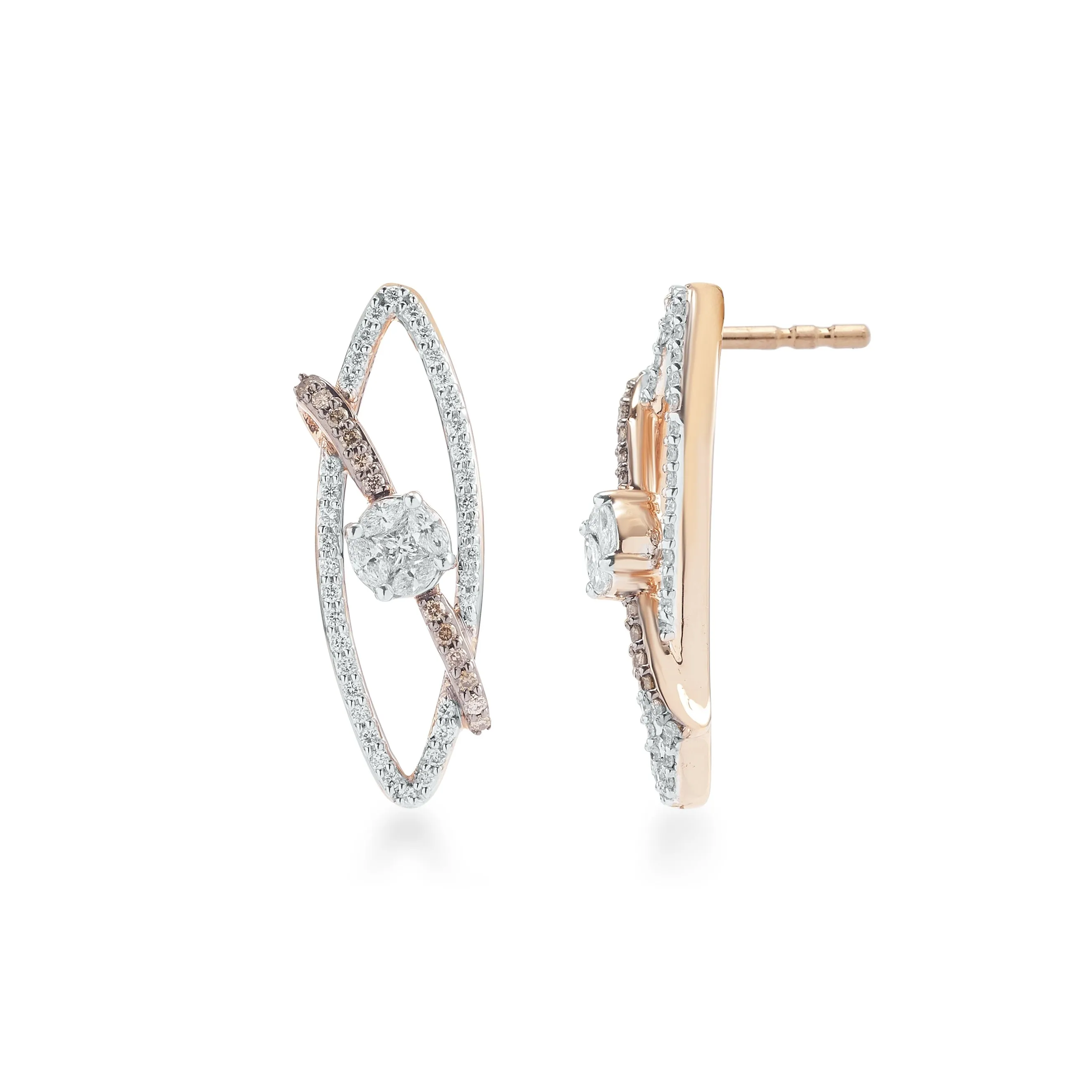 One Milada Diamond Earrings*