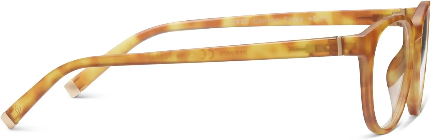 Peepers by PeeperSpecs Canyon Round Blue Light Blocking Reading Glasses
