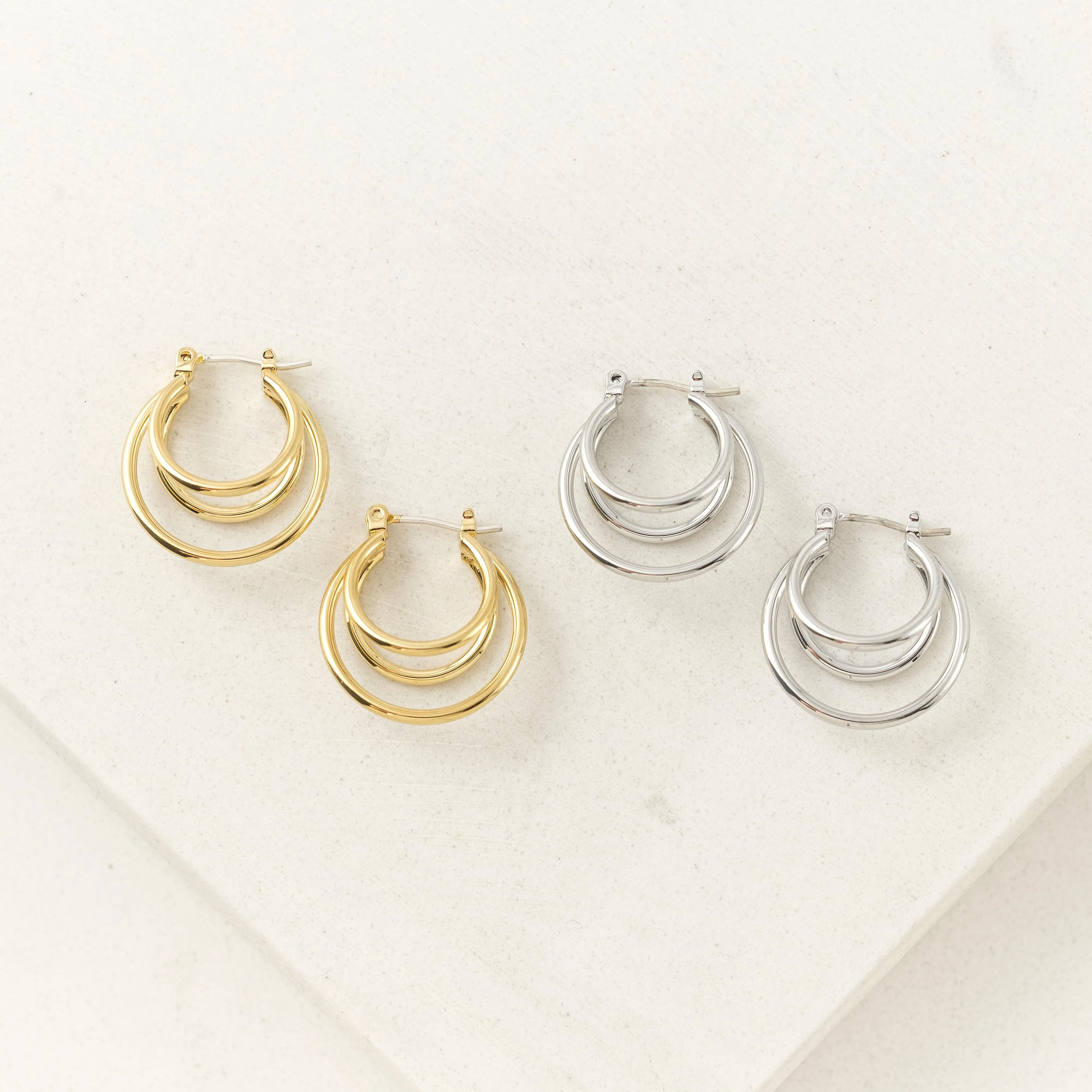 Portia Hoop Earrings
