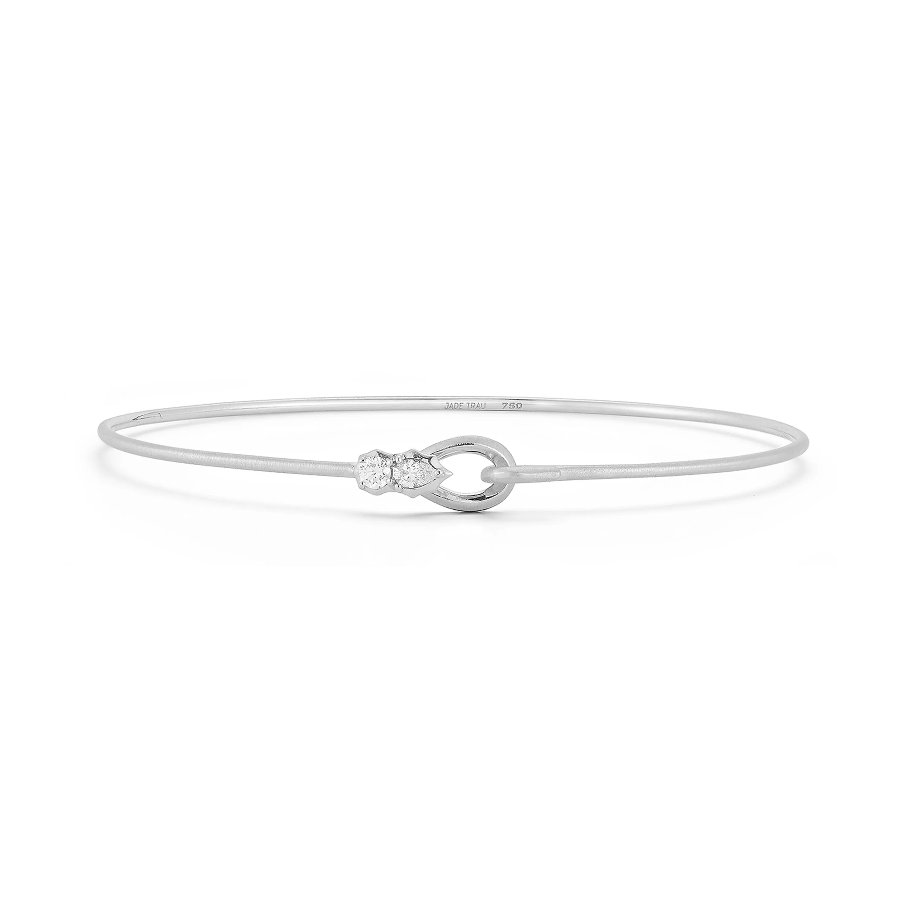 Stylish Posey Double Stone Bangle