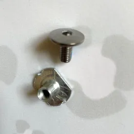 POWERSLIDE - Silver Cuff Screws   Anti Rivet Set For The Next Inline Skates