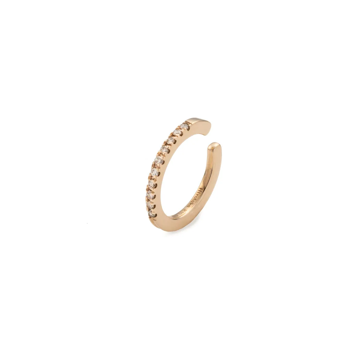 "Gossamer" Diamond Ear Cuff Small size