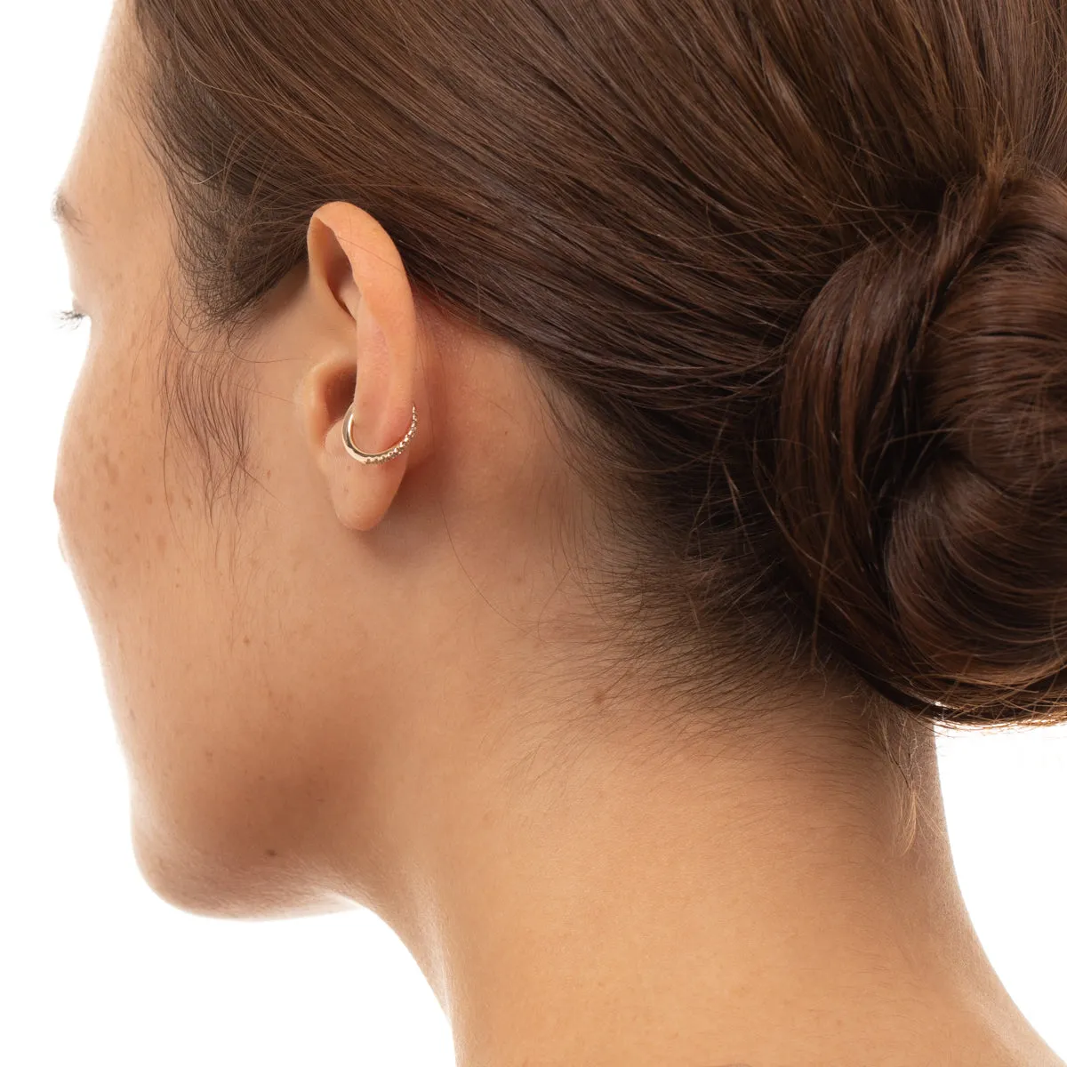 "Gossamer" Diamond Ear Cuff Small size
